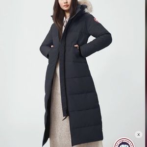 Canada Goose Fusion fit parka with fur hood